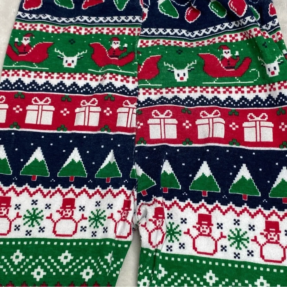 The Children’s Place Glow in the Dark Holiday Fair Isle Pajamas